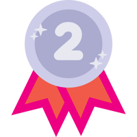 silver badge - 2nd